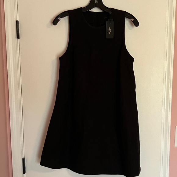 Rag and Bone Rosalind linen blend A-line dress with pockets - Picture 3 of 9